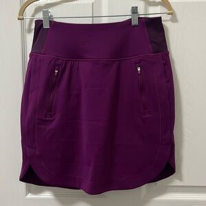 Athleta Fairway 18” High Rise Golf Skort - Magenta Size Small